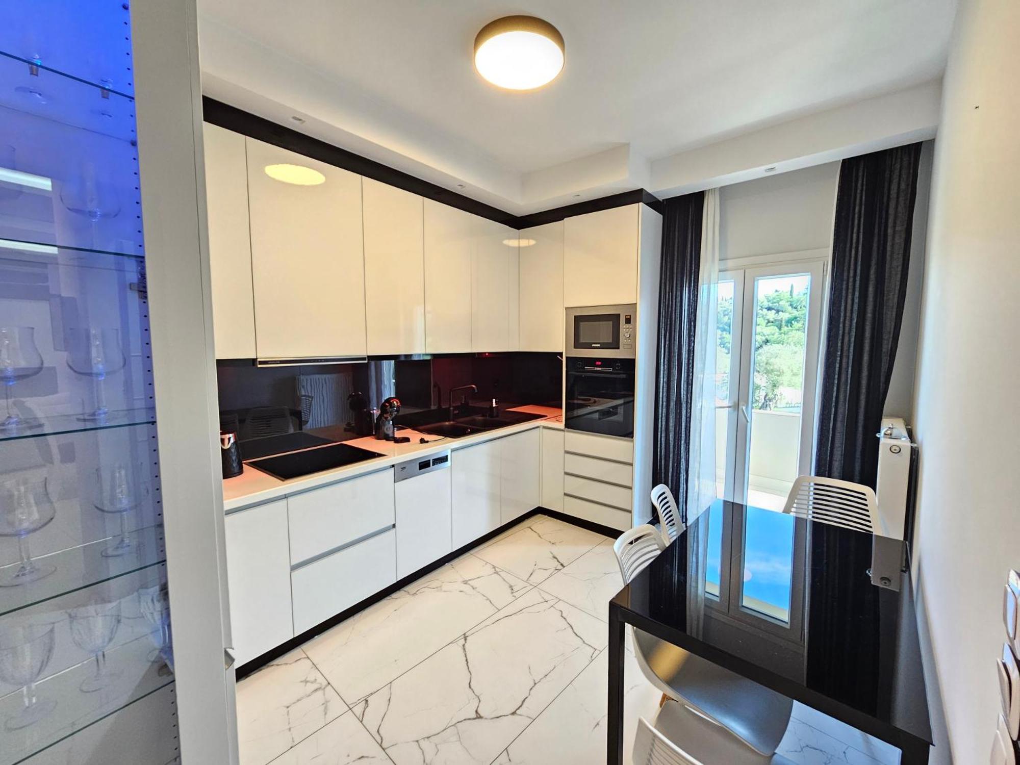 Grey Luxury House Apartment Ypsos Exterior photo