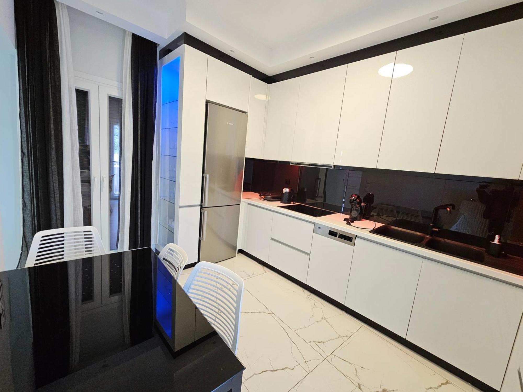 Grey Luxury House Apartment Ypsos Exterior photo