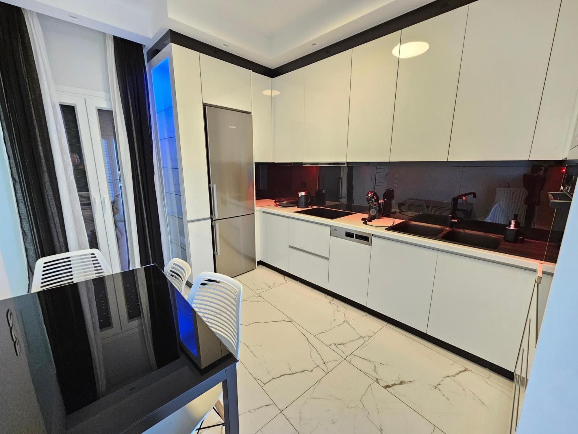 Grey Luxury House Apartment Ypsos Exterior photo