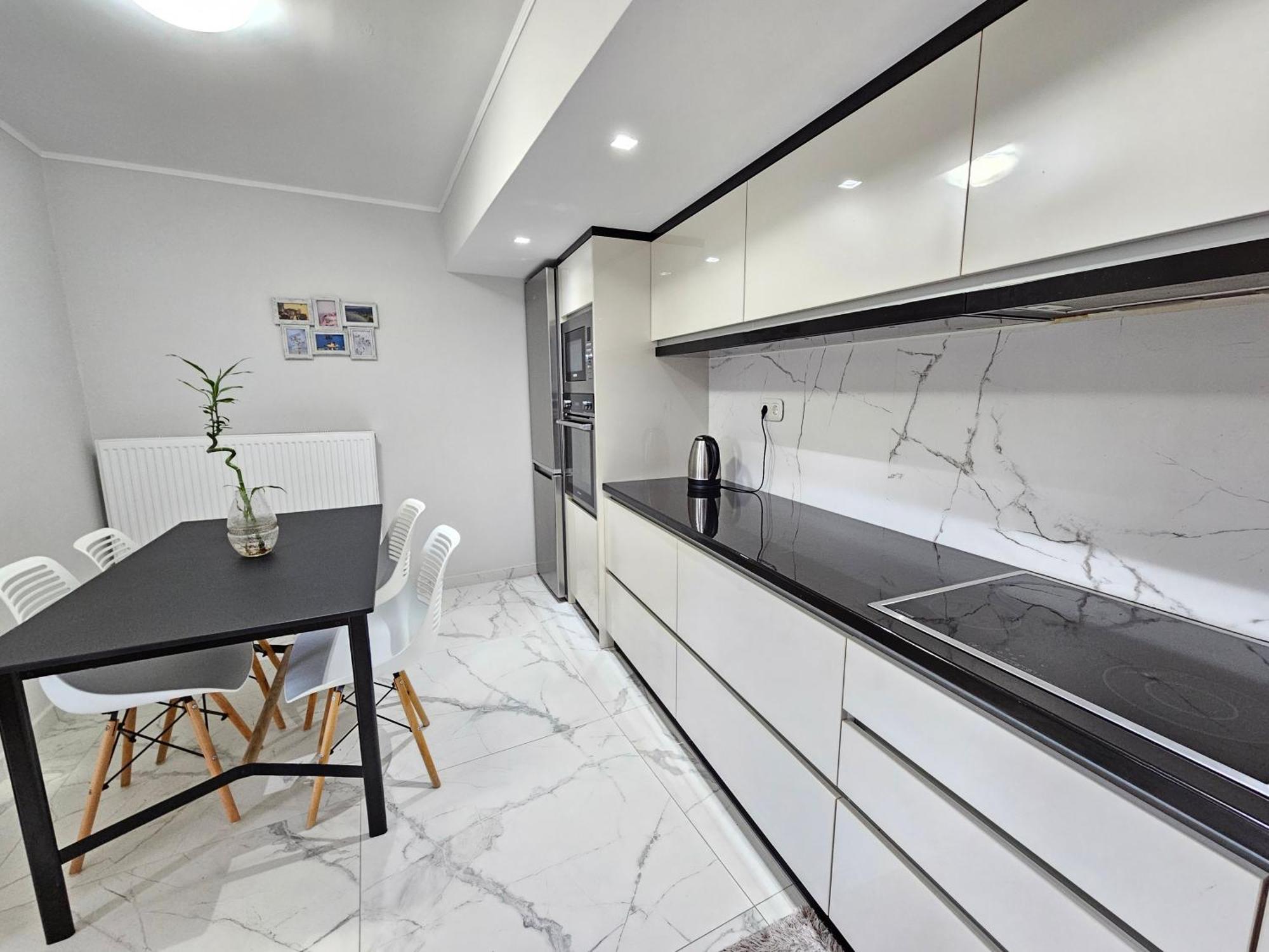Grey Luxury House Apartment Ypsos Exterior photo